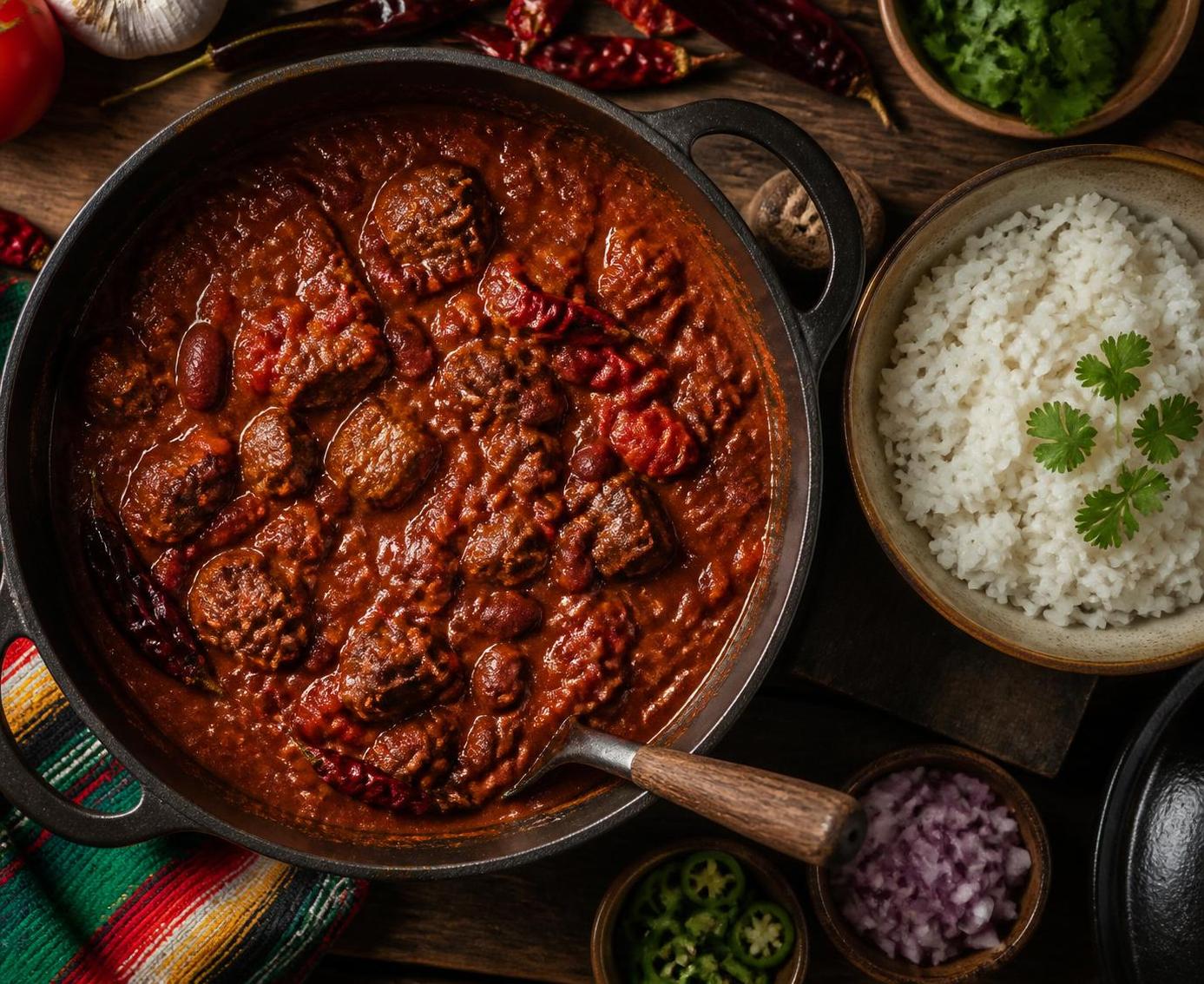 découvrez la recette traditionnelle mexicaine du chili con carne avec notre guide étape par étape pour un plat savoureux et authentique.