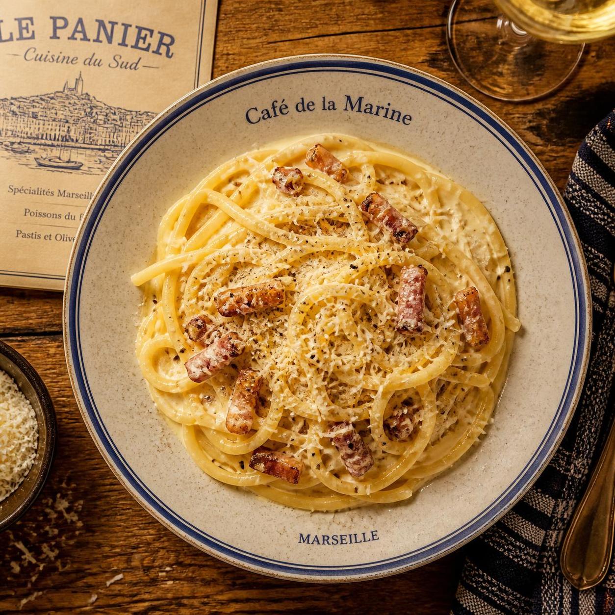 découvrez la vraie recette des pâtes carbonara à la crème fraîche, rapide à préparer et fondante en bouche. un plat savoureux et facile pour régaler toute la famille.
