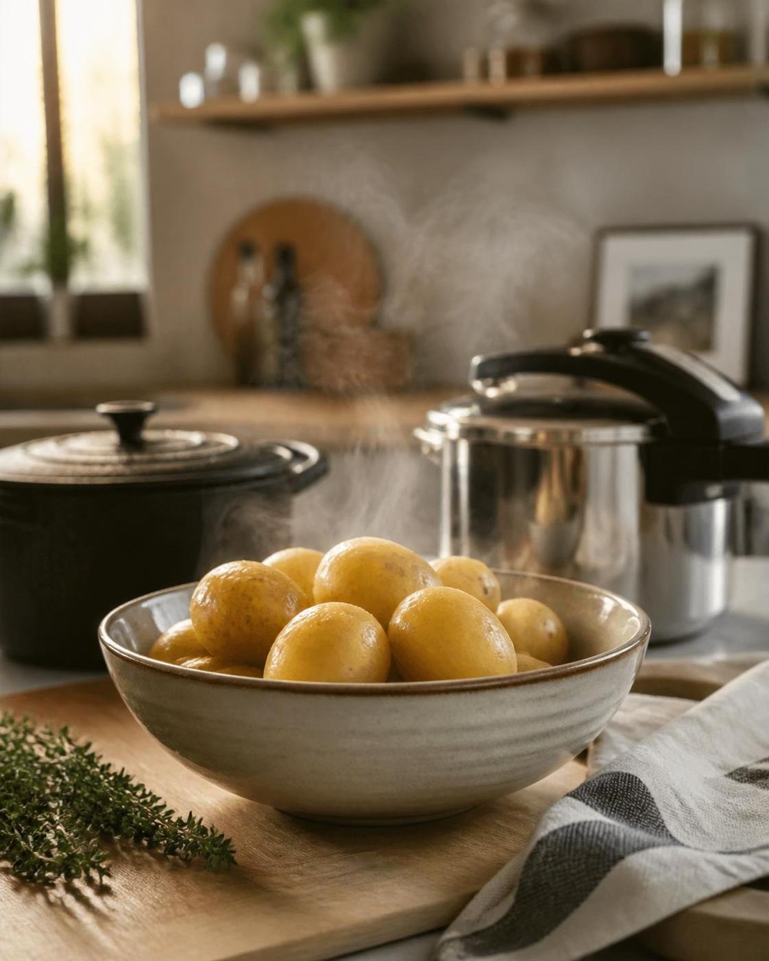 découvrez les temps de cuisson des pommes de terre à l'eau selon la méthode choisie : casserole, cocotte-minute ou autre usage, pour réussir toutes vos recettes.