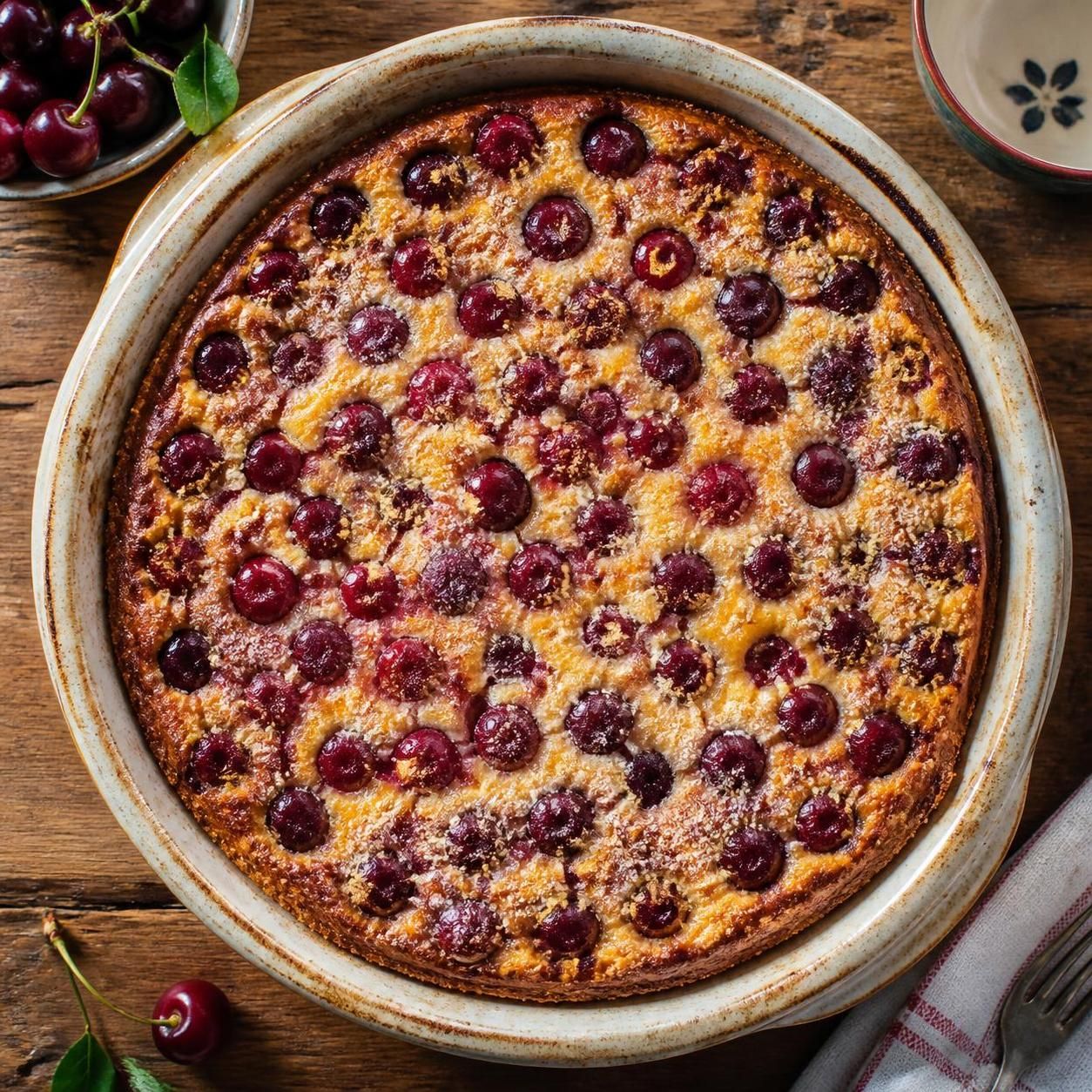 découvrez la recette traditionnelle limousine du vrai clafoutis aux cerises, un dessert authentique et savoureux facile à préparer pour toutes les occasions.