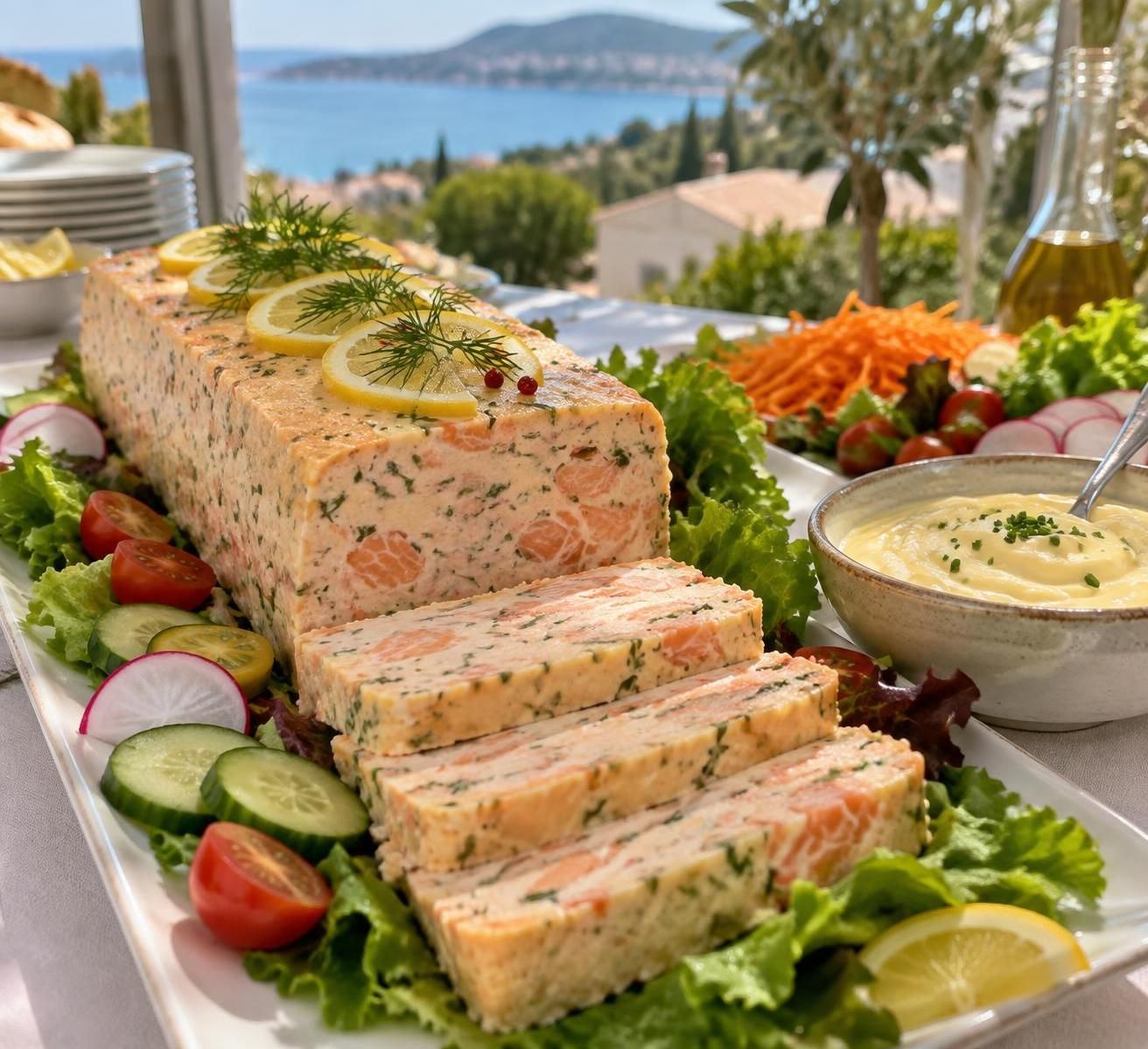 préparez un pain de poisson au saumon ou au thon, facile à réaliser et à servir froid. une terrine savoureuse, idéale pour un buffet.